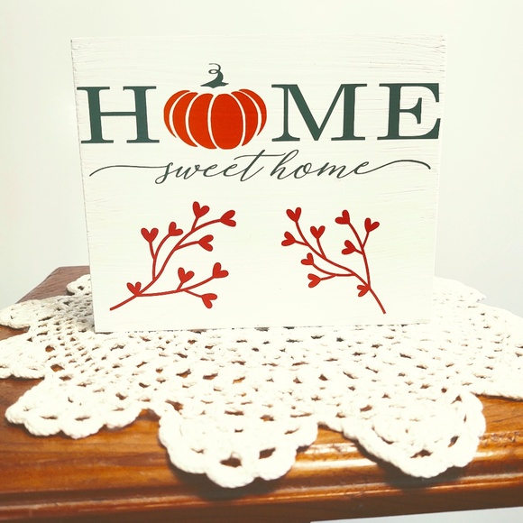 4/$20 TIERED TRAY DECOR/MINI WOOD SIGN/FALL DECOR $ - Picture 3 of 3